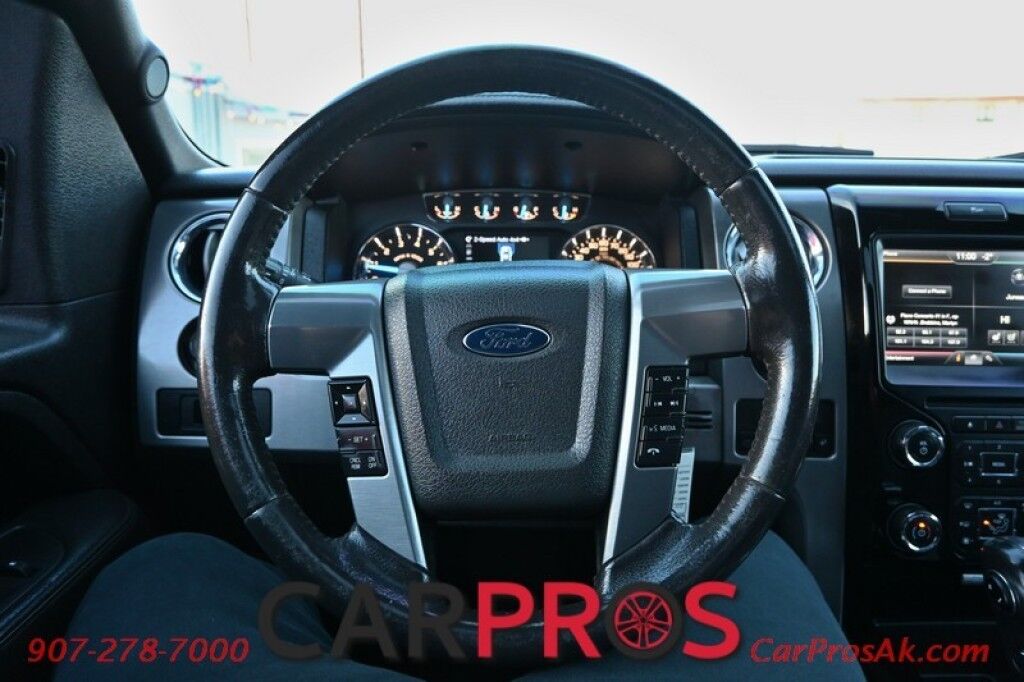 2014 Ford F-150 Platinum Limited - 6.2L V8 - All Wheel Drive - Power Heated/Cooled/Memory Leather Front Seats - NAV - Moonroof - Sony Sound System - Remote Start - Keyless Entry - Bedliner - Leer Tonneau Cover - Tow Pkg w/ Brake Controller Anchorage AK