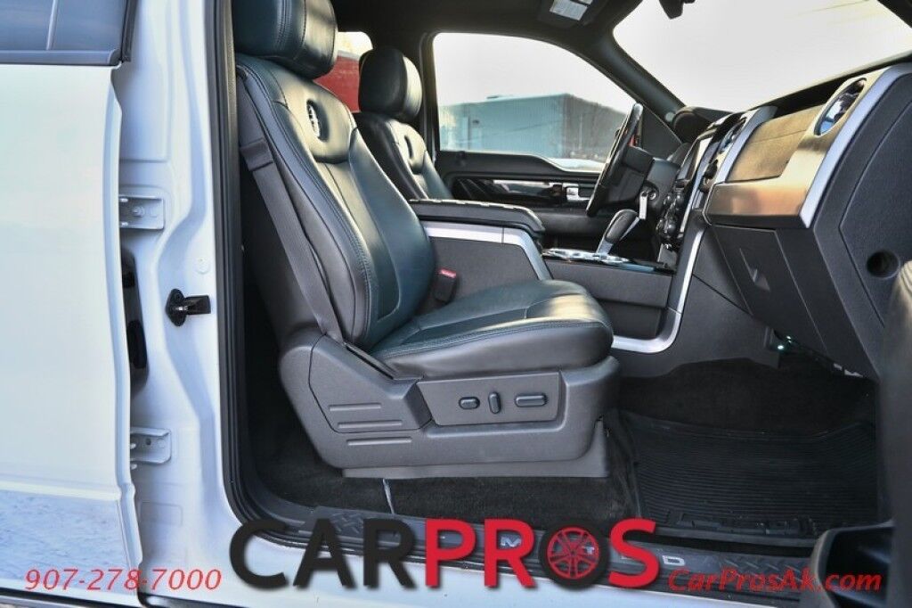 2014 Ford F-150 Platinum Limited - 6.2L V8 - All Wheel Drive - Power Heated/Cooled/Memory Leather Front Seats - NAV - Moonroof - Sony Sound System - Remote Start - Keyless Entry - Bedliner - Leer Tonneau Cover - Tow Pkg w/ Brake Controller Anchorage AK