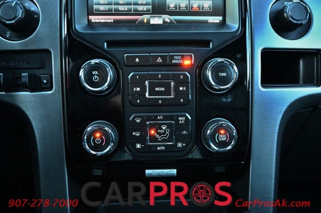 2014 Ford F-150 Platinum Limited - 6.2L V8 - All Wheel Drive - Power Heated/Cooled/Memory Leather Front Seats - NAV - Moonroof - Sony Sound System - Remote Start - Keyless Entry - Bedliner - Leer Tonneau Cover - Tow Pkg w/ Brake Controller Anchorage AK