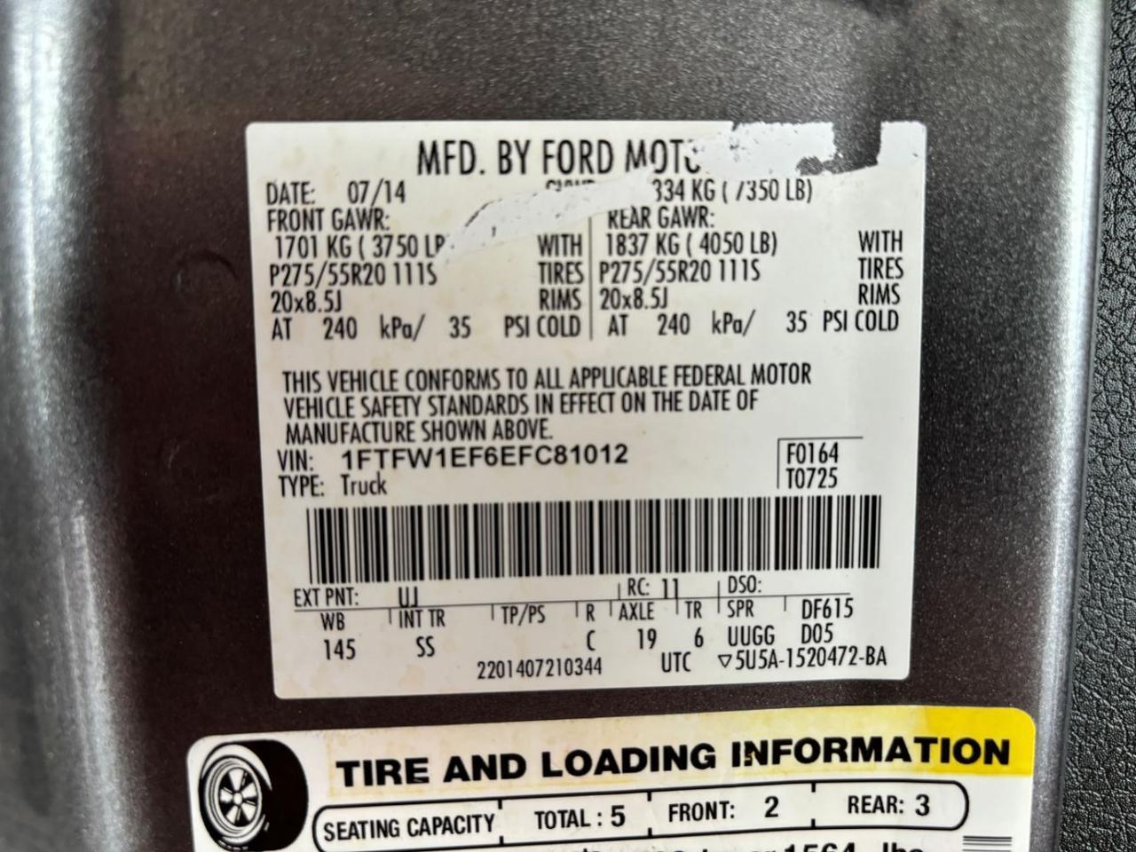 2014 Ford F-150 STX Franklin OH