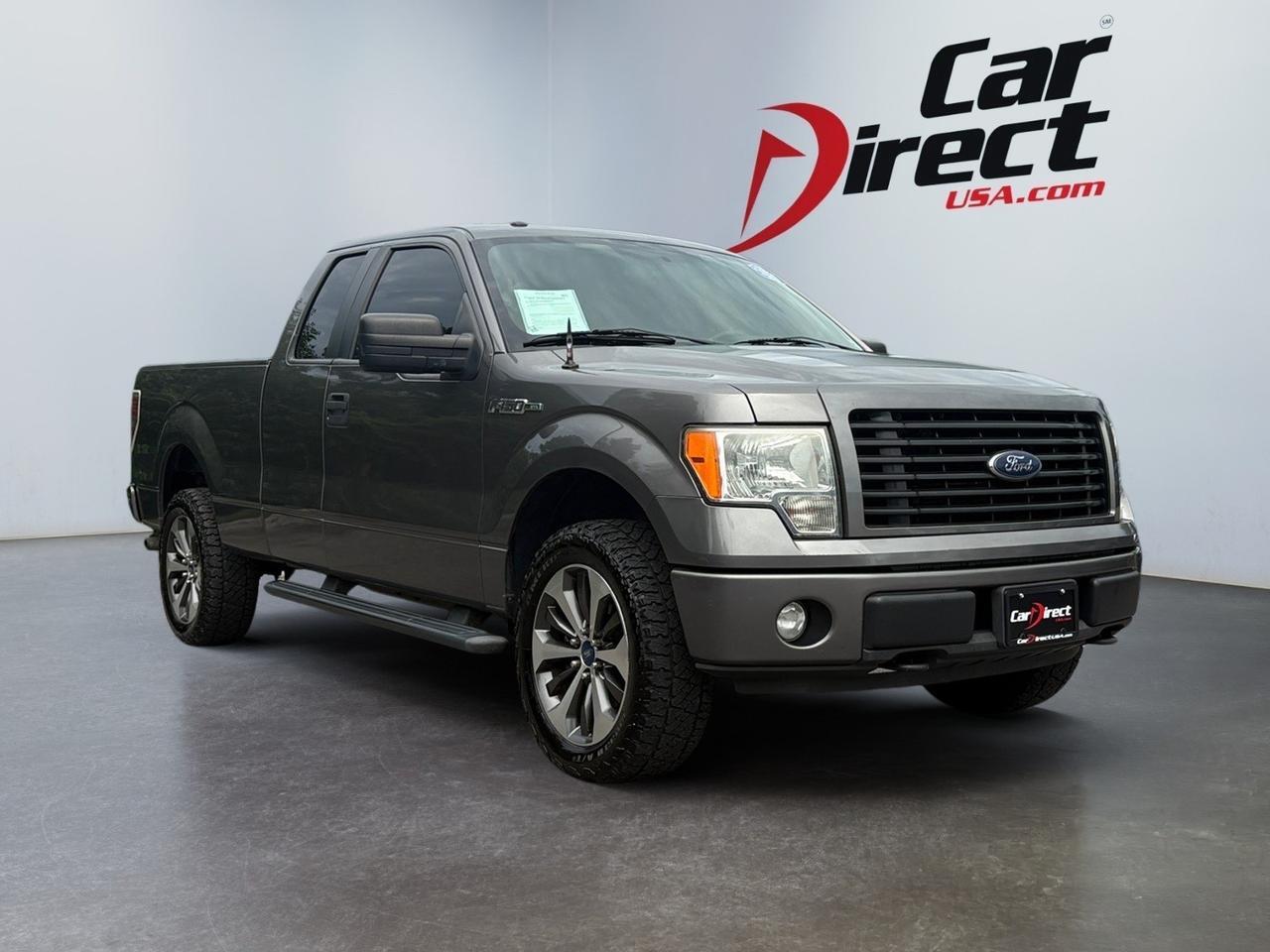 2014 Ford F-150 STX, RUNNING BOARDS, REAR SLIDING WINDOW, NAVIGATION, TOW PACKAGE, CLEAN CERTIFIED CARFAX, GREAT TRUCK FOR YOU!