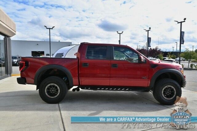 2014 Ford F-150 SVT Raptor / 4X4 / Crew Cab / 6.2L V8 / Luxury & Raptor Special Edition Pkg / Auto Start / Heated & Cooled Seats / NAV / Sony Speakers / Sunroof / Bluetooth / Back Up Cam / Keyless Entry / Tow Pkg / Block Heater / Roush Intake Anchorage AK