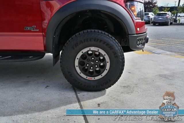 2014 Ford F-150 SVT Raptor / 4X4 / Crew Cab / 6.2L V8 / Luxury & Raptor Special Edition Pkg / Auto Start / Heated & Cooled Seats / NAV / Sony Speakers / Sunroof / Bluetooth / Back Up Cam / Keyless Entry / Tow Pkg / Block Heater / Roush Intake Anchorage AK
