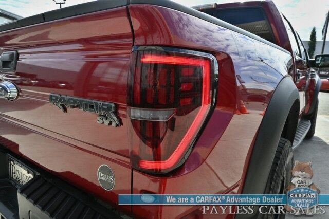 2014 Ford F-150 SVT Raptor / 4X4 / Crew Cab / 6.2L V8 / Luxury & Raptor Special Edition Pkg / Auto Start / Heated & Cooled Seats / NAV / Sony Speakers / Sunroof / Bluetooth / Back Up Cam / Keyless Entry / Tow Pkg / Block Heater / Roush Intake Anchorage AK