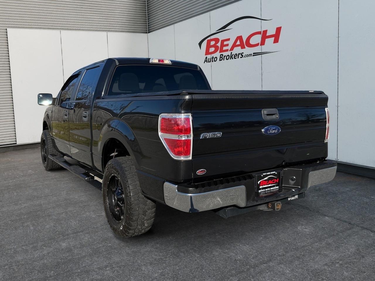 2014 Ford F-150 XLT, TOW HOOKS, TOW PACKAGE, AUX, BLUETOOTH, POWER MIRRORS, TONNEAU COVER, 4X4, BLACK WHEELS, KEYLESS ENTRY, COME AND TEST DRIVE THIS FORD F-150 TODAY! Norfolk VA