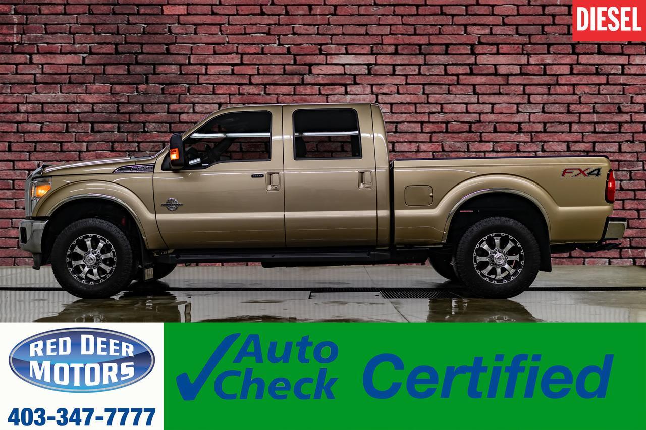 2014 Ford F-250 4x4 Crew Cab Lariat Diesel Leather Nav