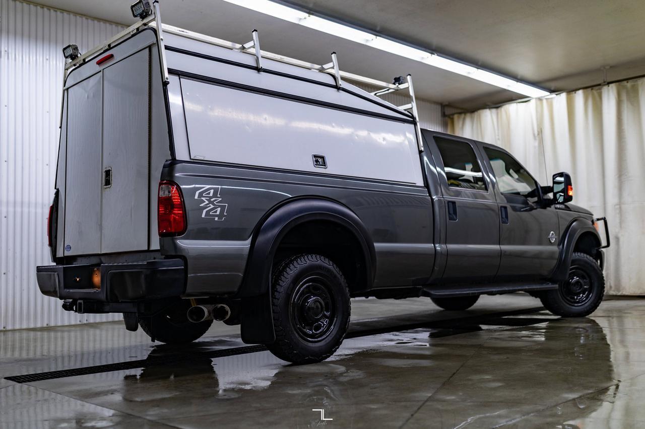 2014 Ford F-250 4x4 Crew Cab XL Longbox Diesel Winch Red Deer AB