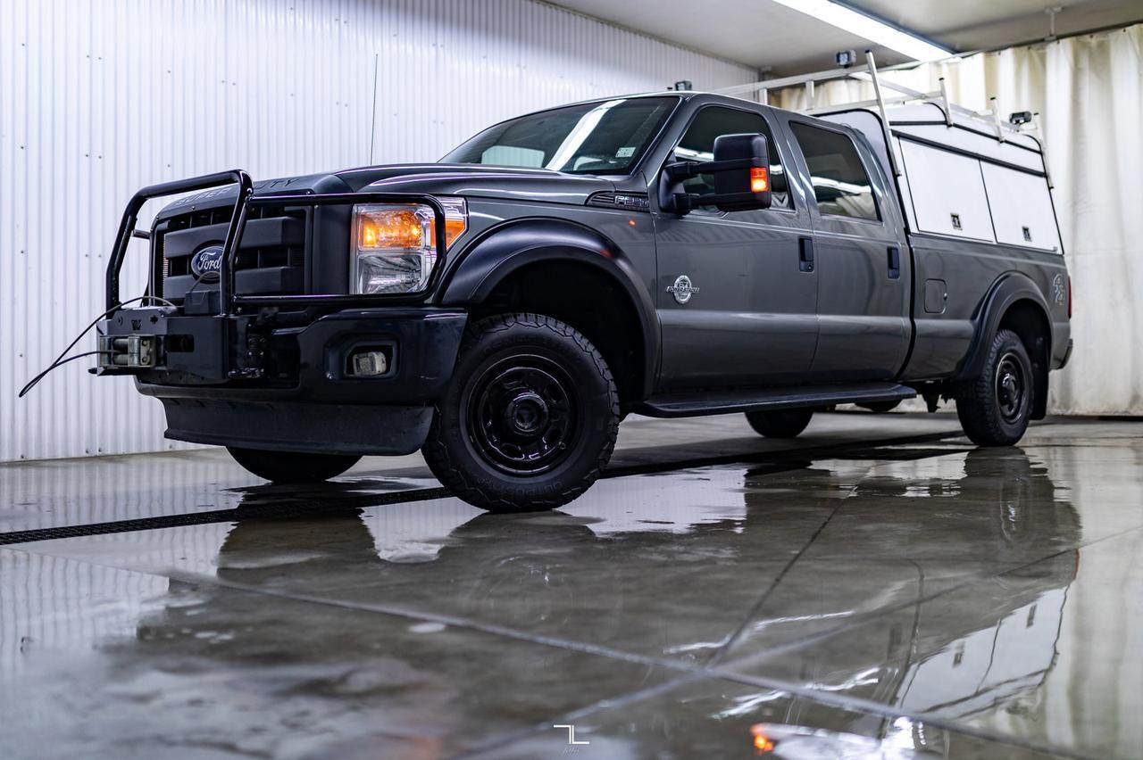 2014 Ford F-250 4x4 Crew Cab XL Longbox Diesel Winch Red Deer AB
