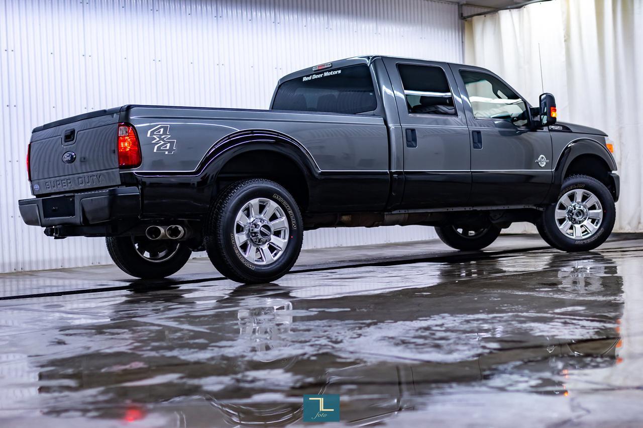 2014 Ford F-250 4x4 Crew Cab XLT Longbox Diesel Red Deer AB