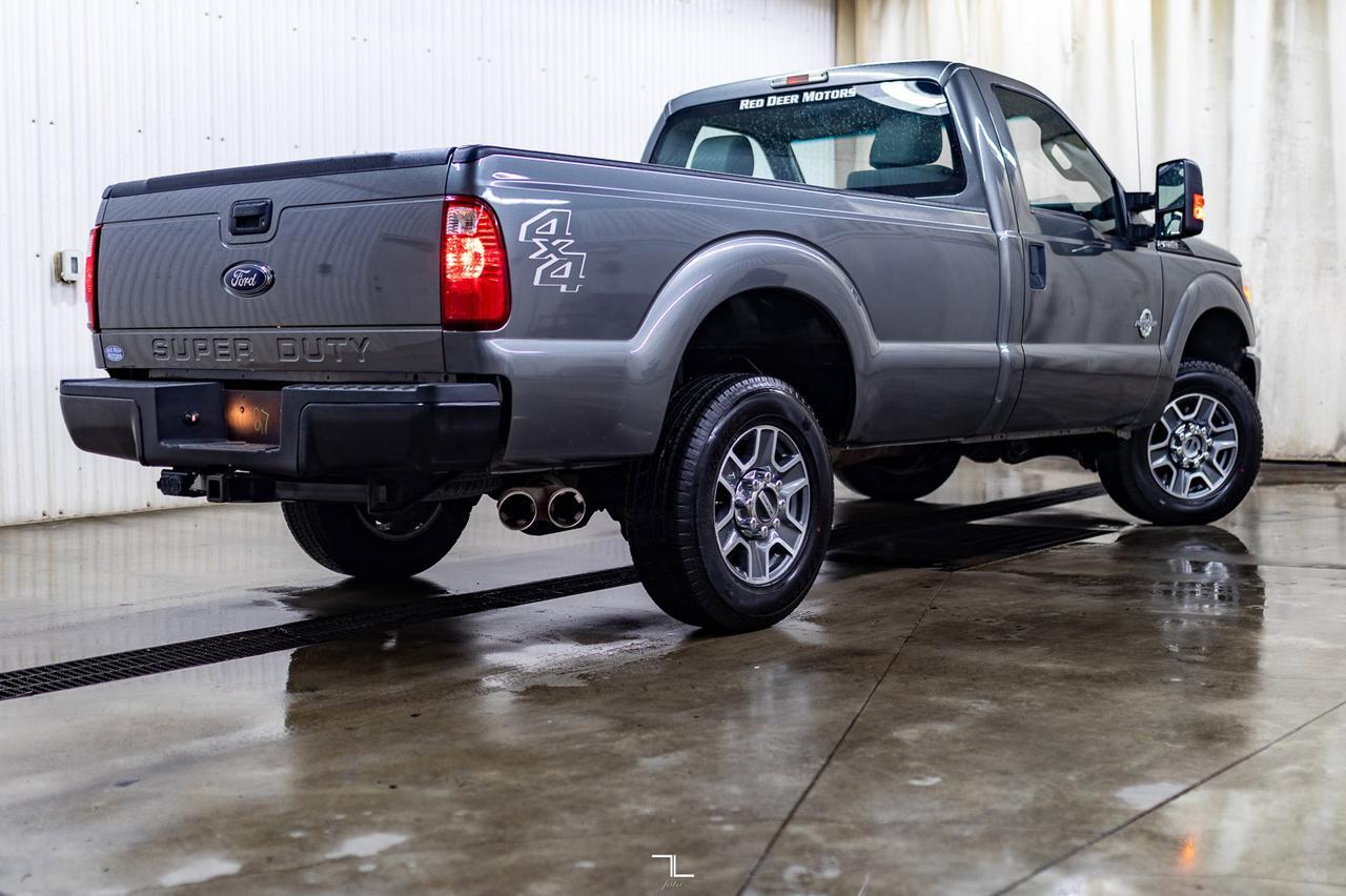 2014 Ford F-250 4x4 Reg Cab XL Longbox Diesel Red Deer AB