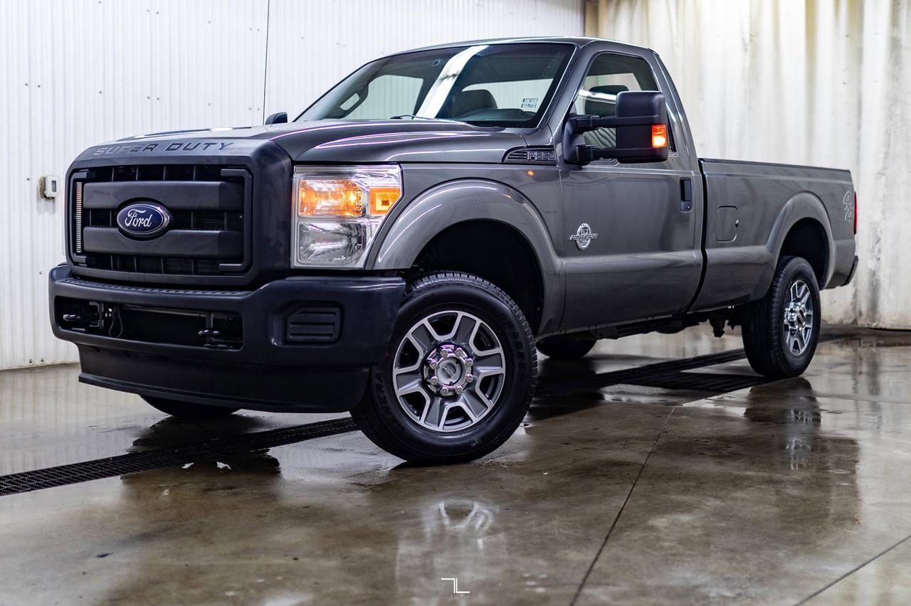 2014 Ford F-250 4x4 Reg Cab XL Longbox Diesel Red Deer AB