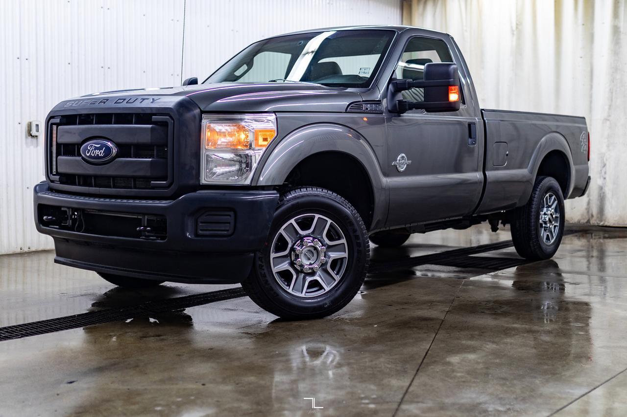 2014 Ford F-250 4x4 Reg Cab XL Longbox Diesel Red Deer AB