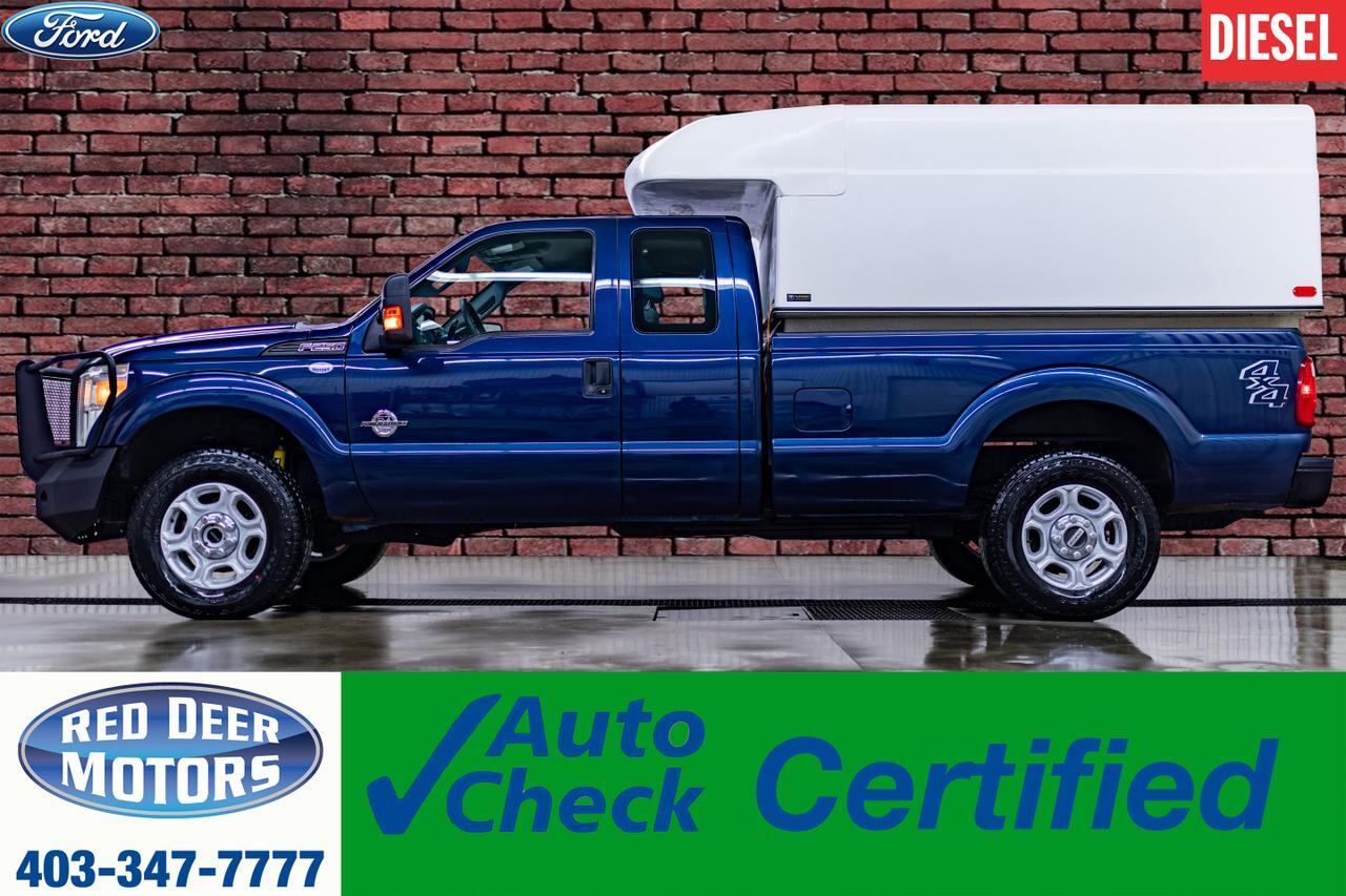 2014 Ford F-250 4x4 Super Cab XL Diesel Winch Topper