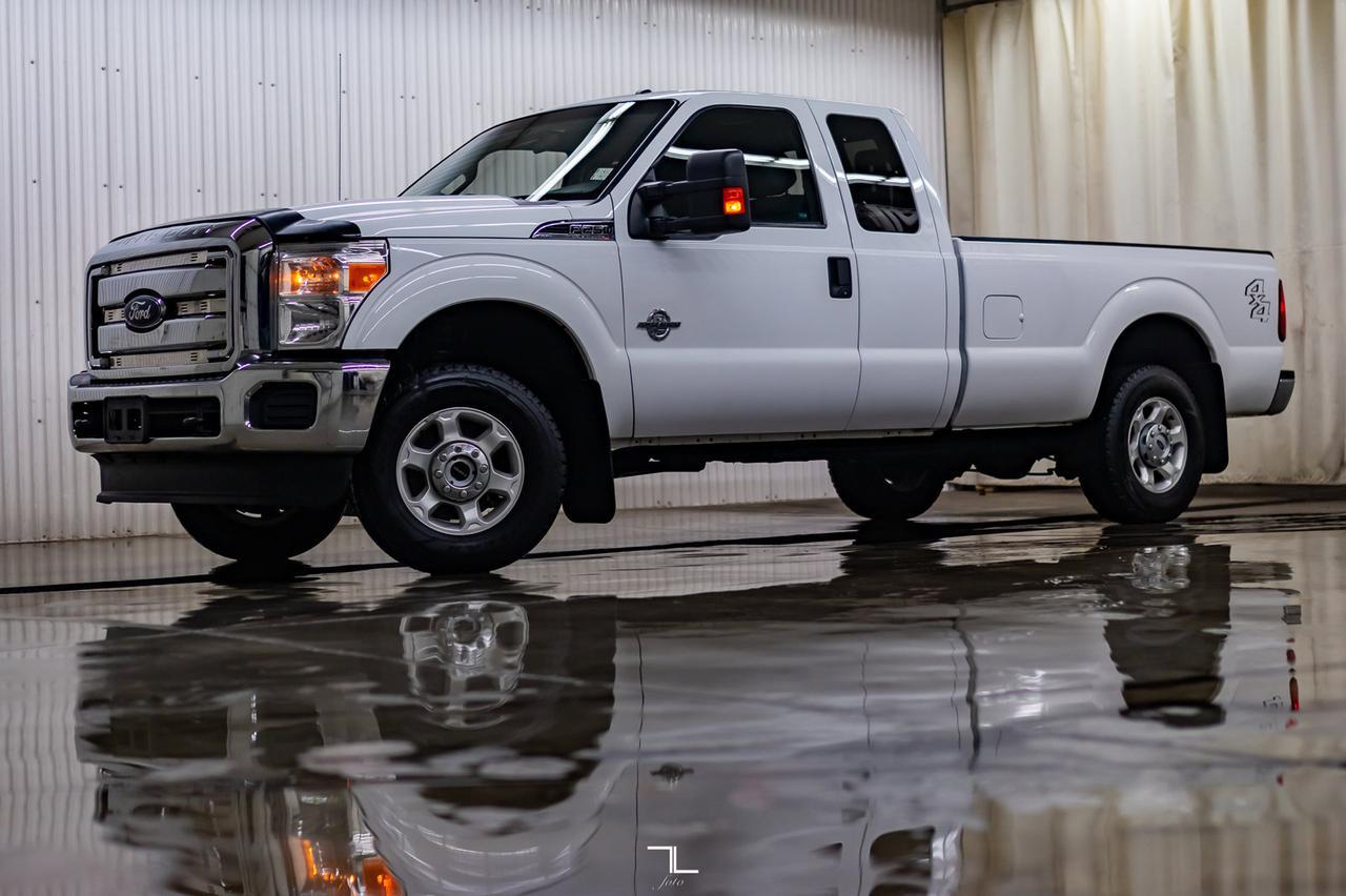 2014 Ford F-250 4x4 Super Cab XLT Longbox Diesel Red Deer AB