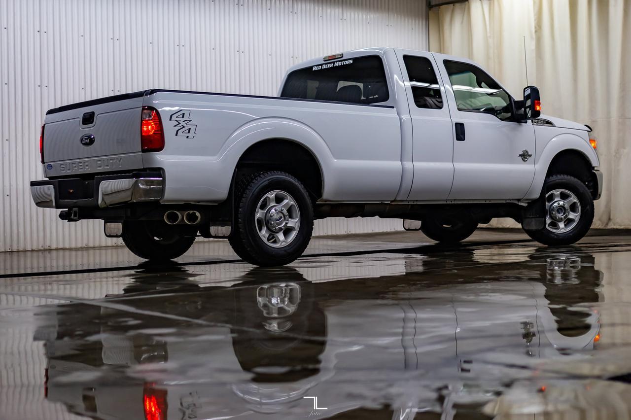 2014 Ford F-250 4x4 Super Cab XLT Longbox Diesel Red Deer AB