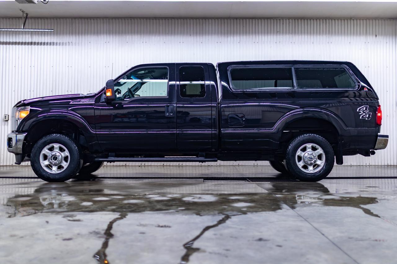 2014 Ford F-250 4x4 Super Cab XLT Longbox PSeat Topper Red Deer AB