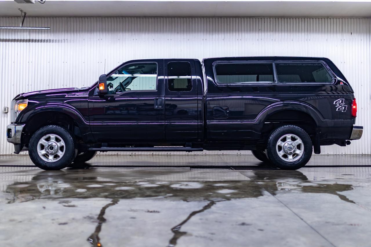2014 Ford F-250 4x4 Super Cab XLT Longbox PSeat Topper Red Deer AB