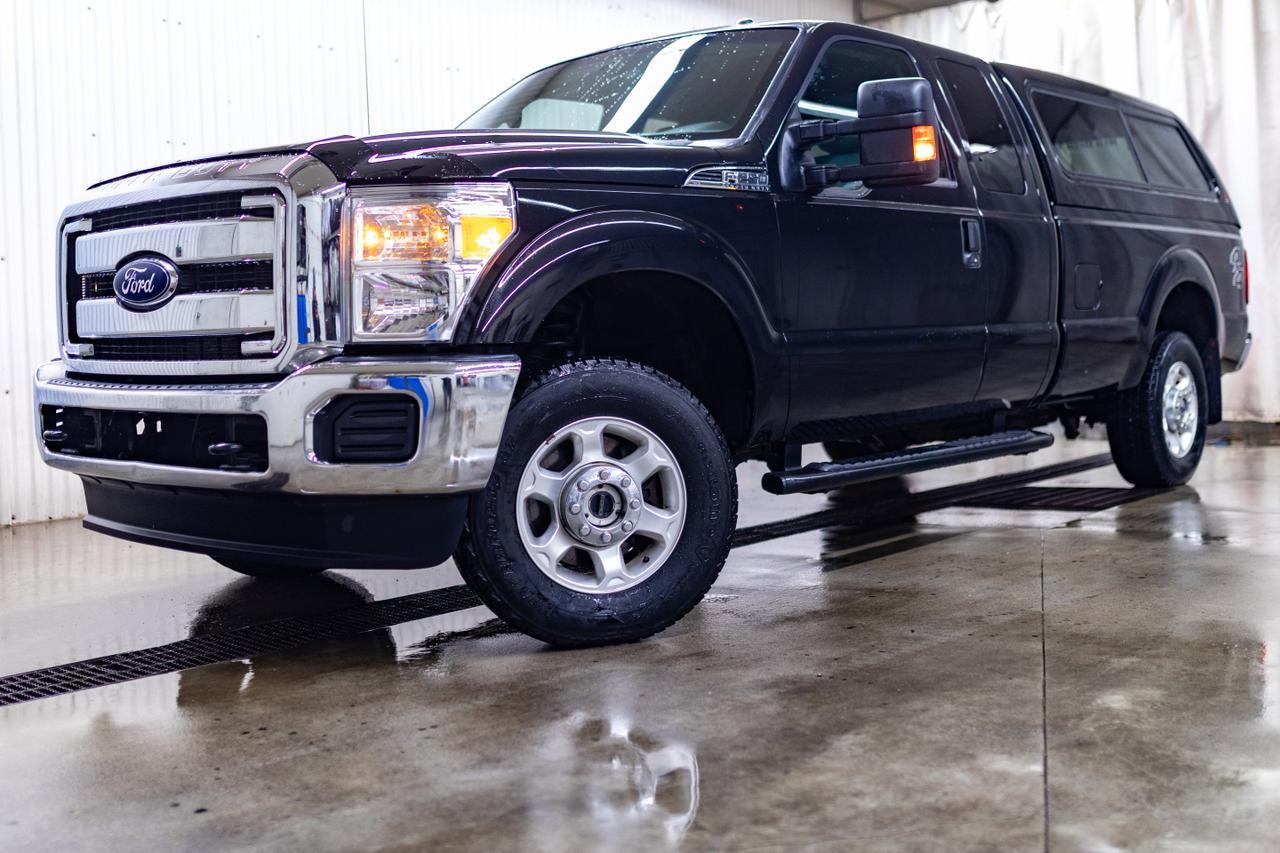 2014 Ford F-250 4x4 Super Cab XLT Longbox PSeat Topper Red Deer AB