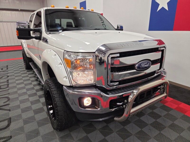 2014 Ford F-250 Lariat 4WD Ready Lift 6.7L Diesel GPS Sunroof Fuel Wheels FREE WARRANTY Arlington TX