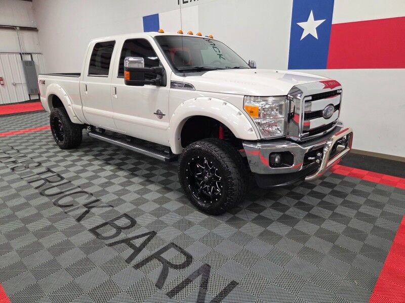 2014 Ford F-250 Lariat 4WD Ready Lift 6.7L Diesel GPS Sunroof Fuel Wheels FREE WARRANTY Arlington TX