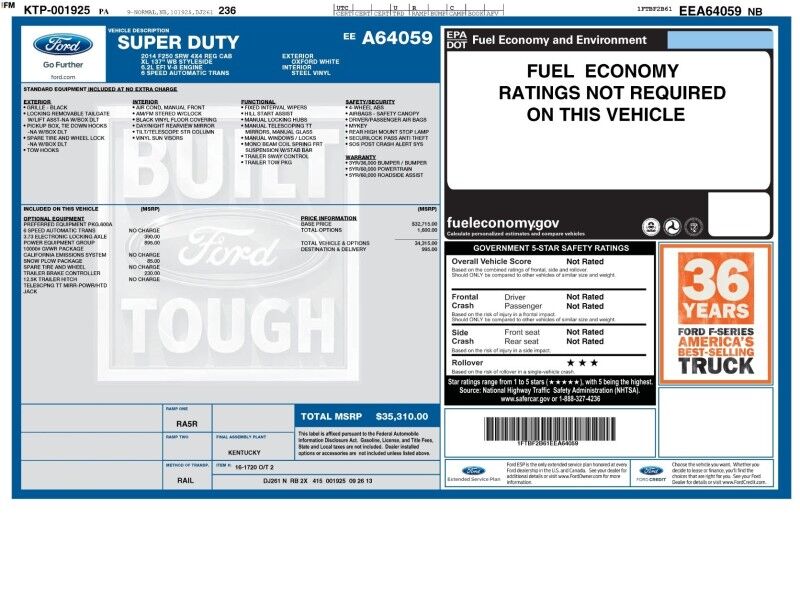 2014 Ford F-250 Super Duty XL LB 4WD Arlington VA
