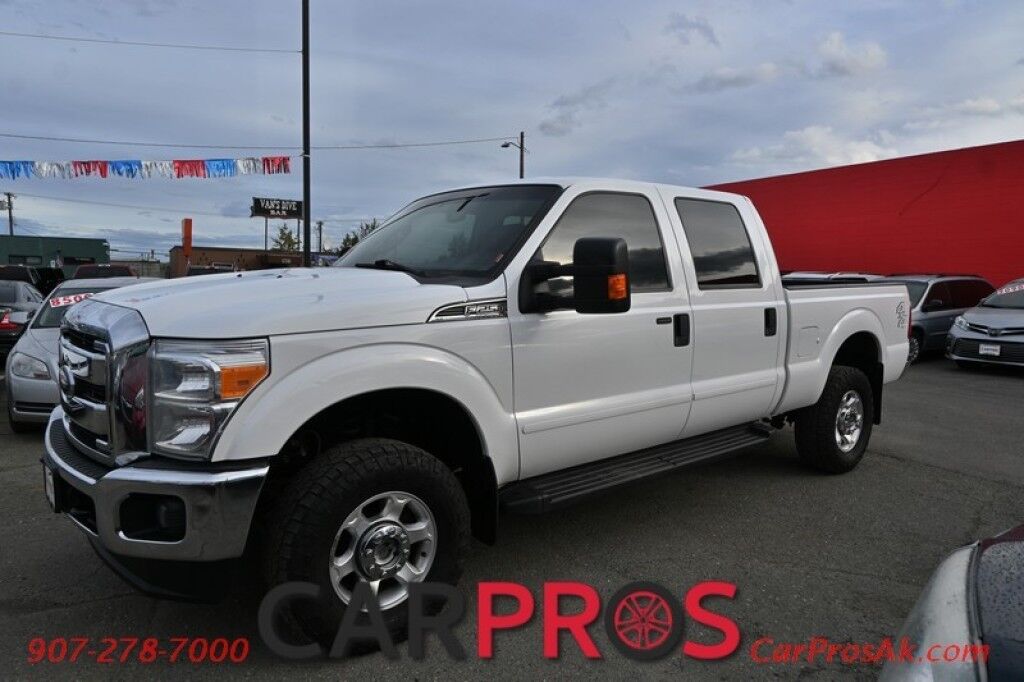 2014 Ford F-250 XLT - 6.2L V8 - 4X4 - Crew Cab - Value Pkg - Power Windows & Locks - Block Heater - Rearview Camera - Back Up Sensors - Tow Package Anchorage AK