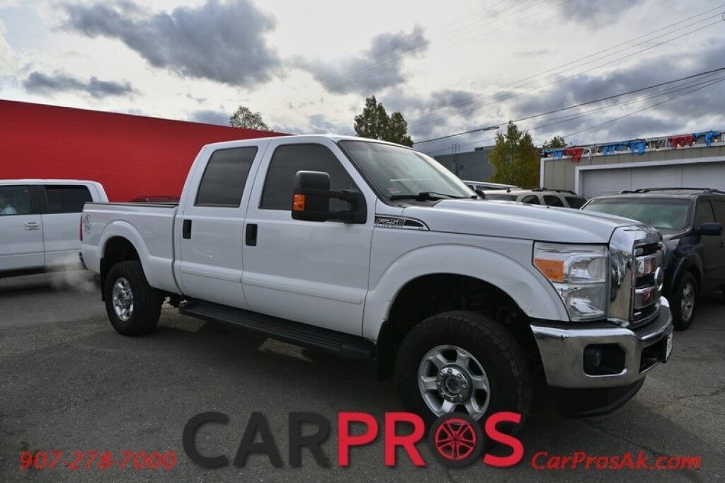 2014 Ford F-250 XLT - 6.2L V8 - 4X4 - Crew Cab - Value Pkg - Power Windows & Locks - Block Heater - Rearview Camera - Back Up Sensors - Tow Package Anchorage AK