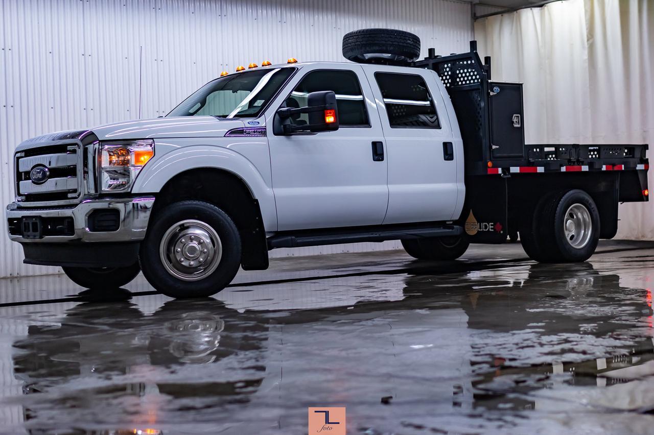 2014 Ford F-350 4x4 Crew Cab XLT Deck Red Deer AB