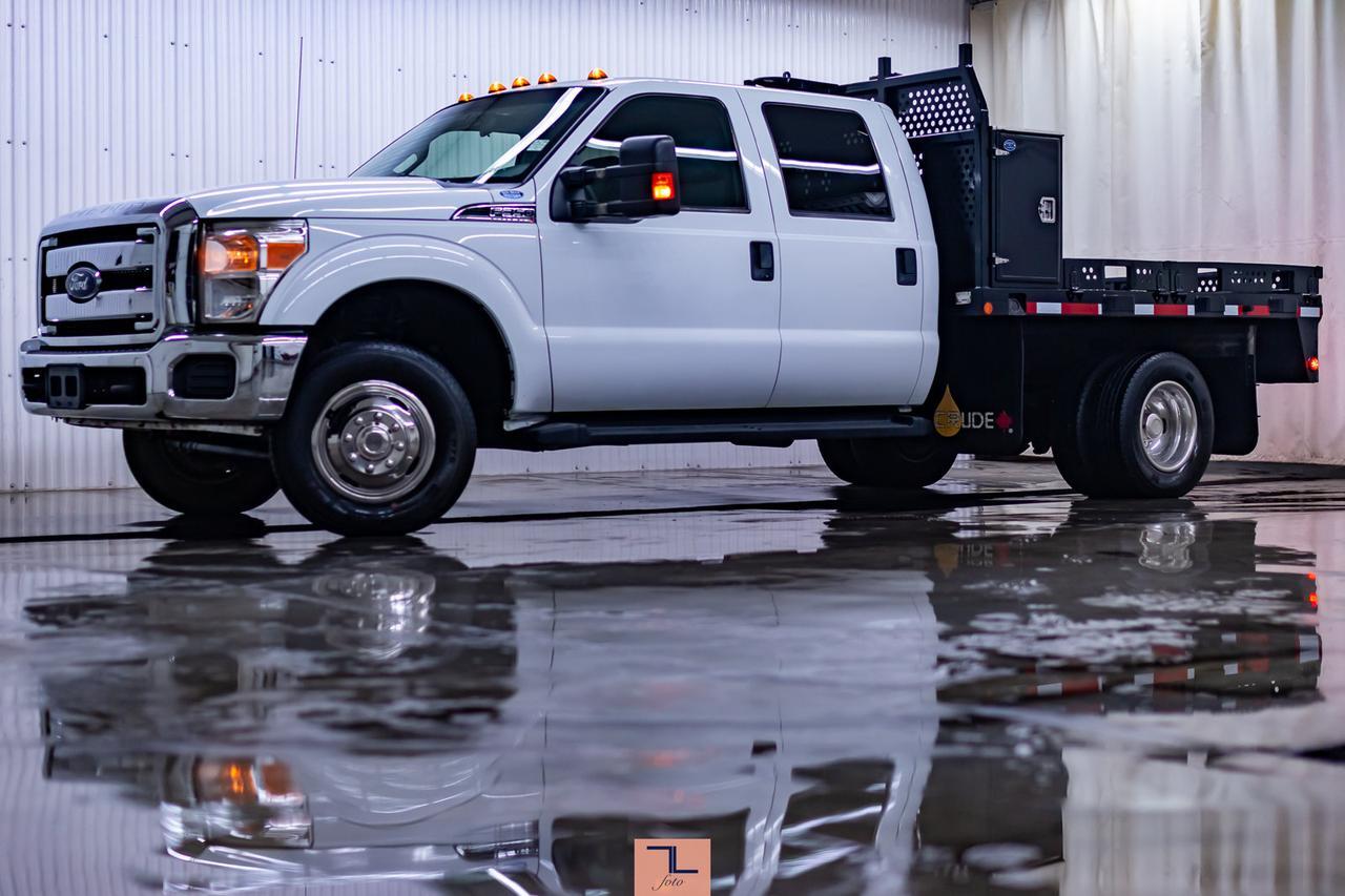 2014 Ford F-350 4x4 Crew Cab XLT Deck Red Deer AB