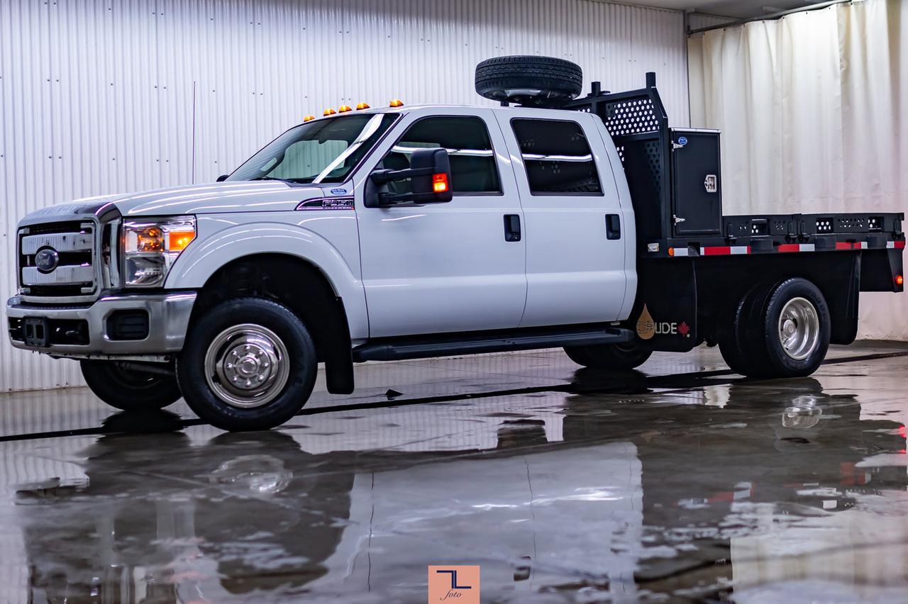 2014 Ford F-350 4x4 Crew Cab XLT Deck Red Deer AB