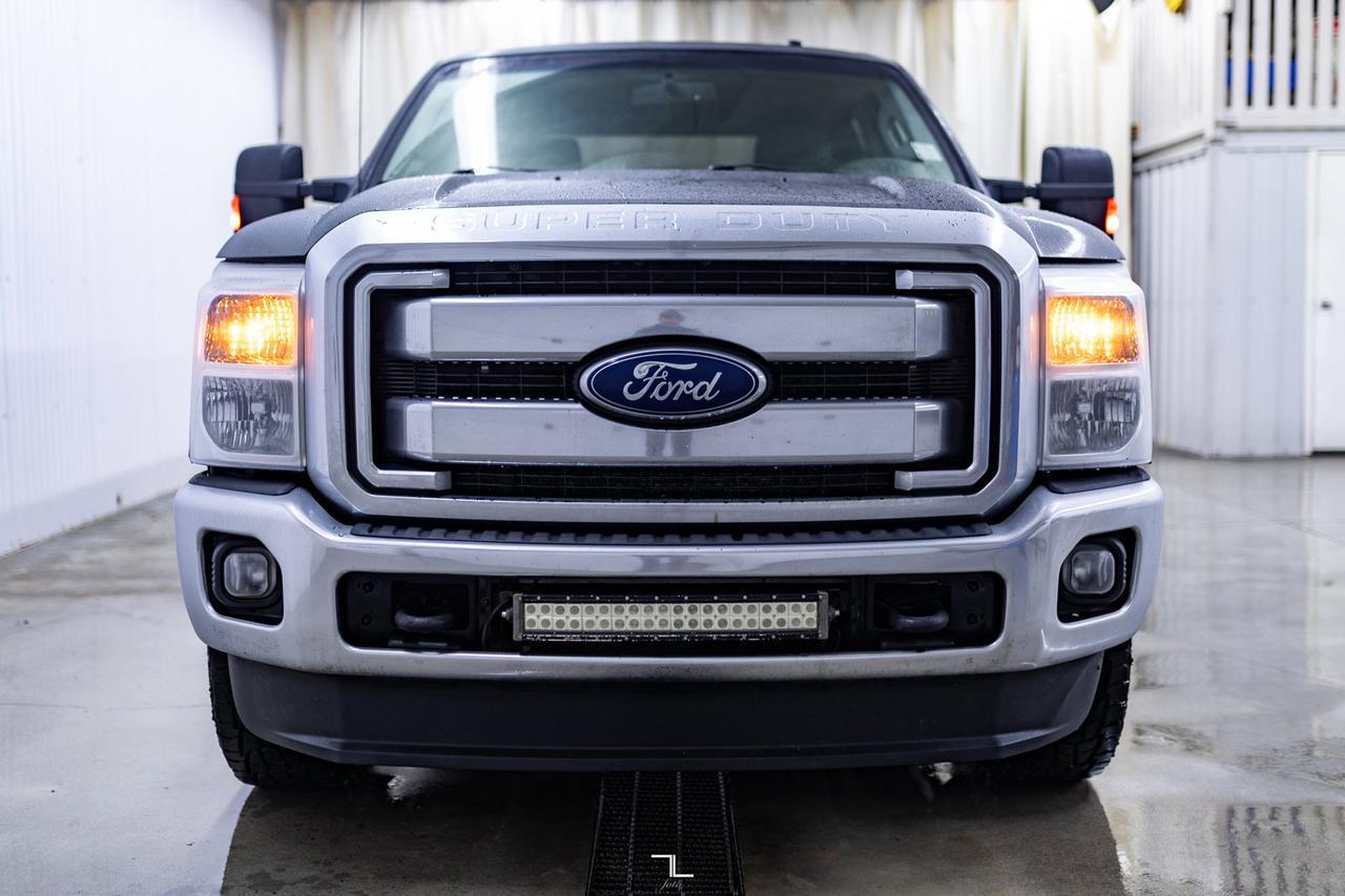 2014 Ford F-350 4x4 Crew Cab XLT Longbox Diesel BCam Red Deer AB
