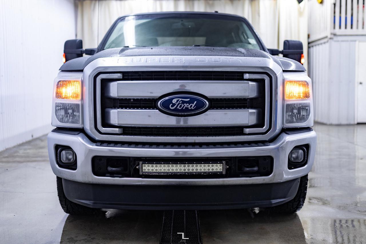 2014 Ford F-350 4x4 Crew Cab XLT Longbox Diesel BCam Red Deer AB