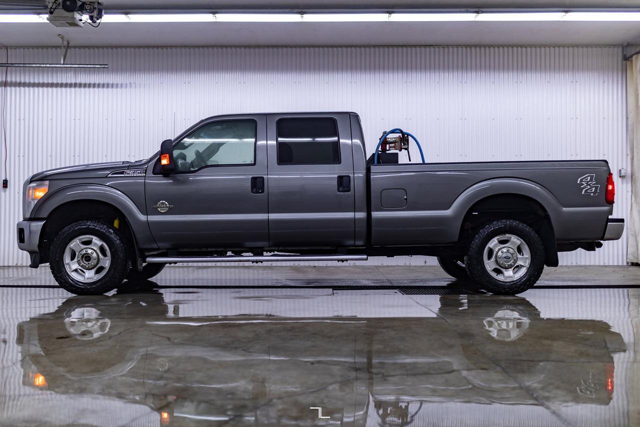 2014 Ford F-350 4x4 Crew Cab XLT Longbox Diesel BCam Red Deer AB