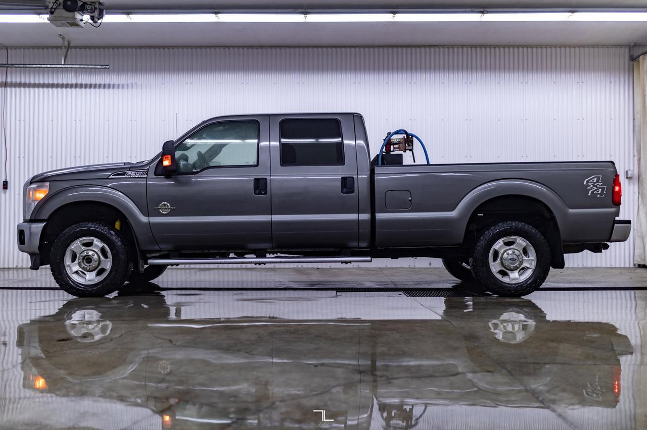 2014 Ford F-350 4x4 Crew Cab XLT Longbox Diesel BCam Red Deer AB