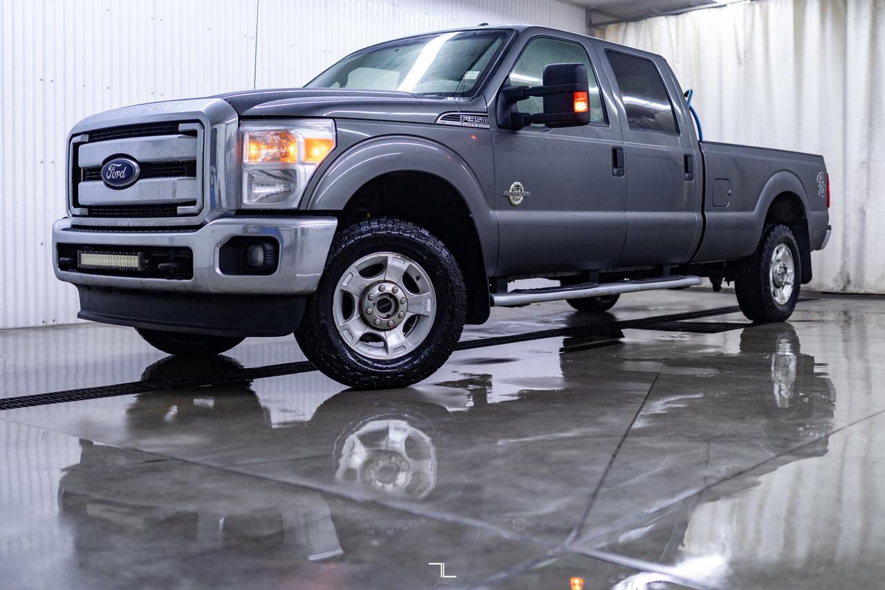 2014 Ford F-350 4x4 Crew Cab XLT Longbox Diesel BCam Red Deer AB