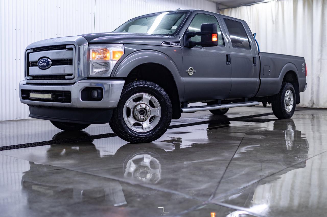 2014 Ford F-350 4x4 Crew Cab XLT Longbox Diesel BCam Red Deer AB