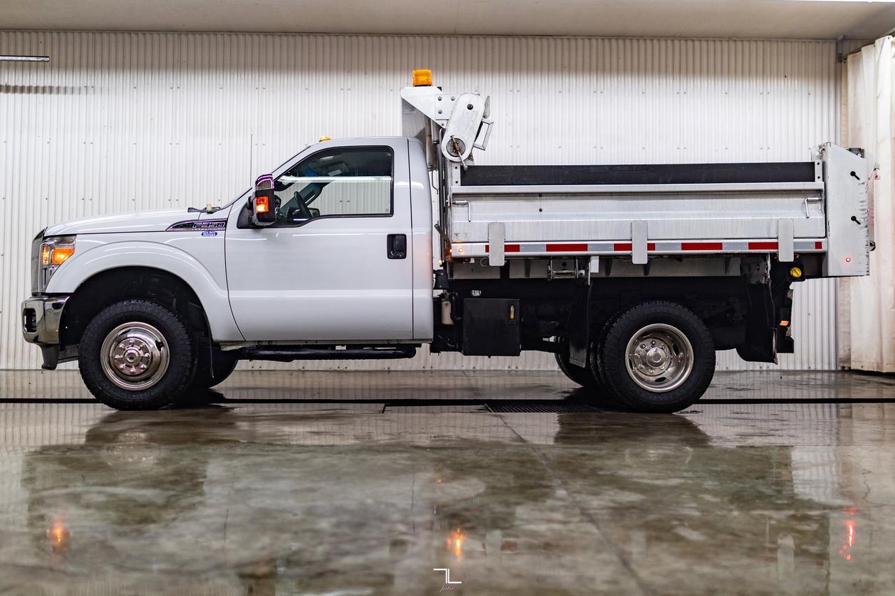 2014 Ford F-350 4x4 Reg Cab XLT Dually Dump Box Red Deer AB