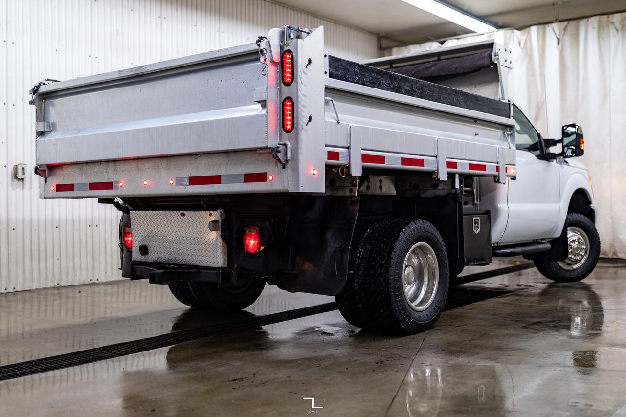 2014 Ford F-350 4x4 Reg Cab XLT Dually Dump Box Red Deer AB
