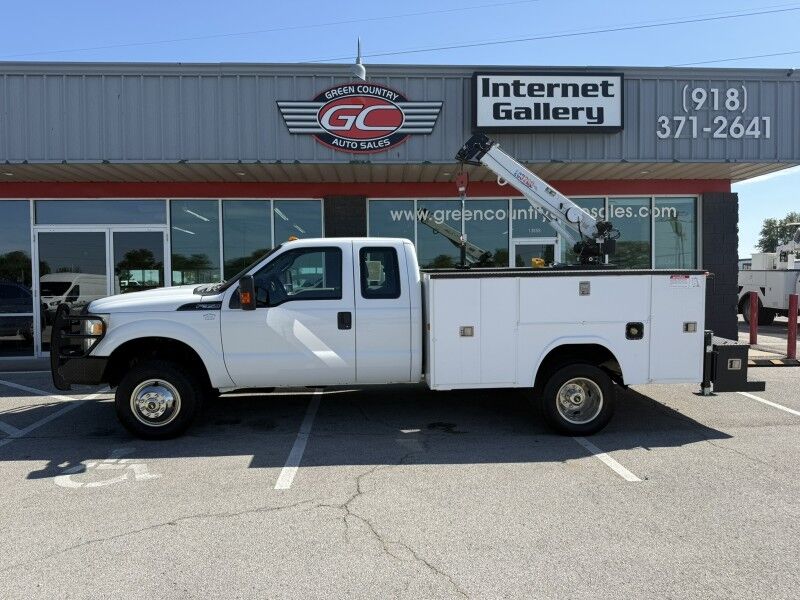 2014 Ford F-350 DRW 4x4 Utility w/ Crane XL Collinsville OK