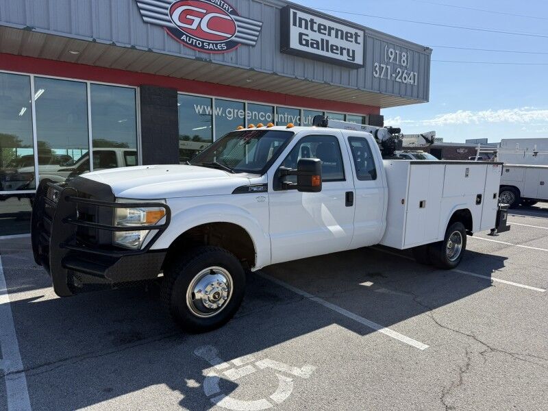 2014 Ford F-350 DRW 4x4 Utility w/ Crane XL Collinsville OK