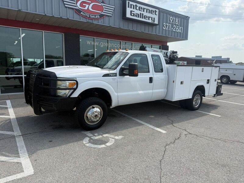 2014 Ford F-350 DRW 4x4 Utility w/ Crane XL Collinsville OK