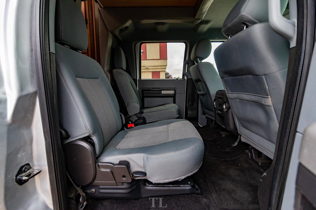 2014 Ford F-450 4x4 Crew Cab 29SD Quad Adventurer Diesel Red Deer AB