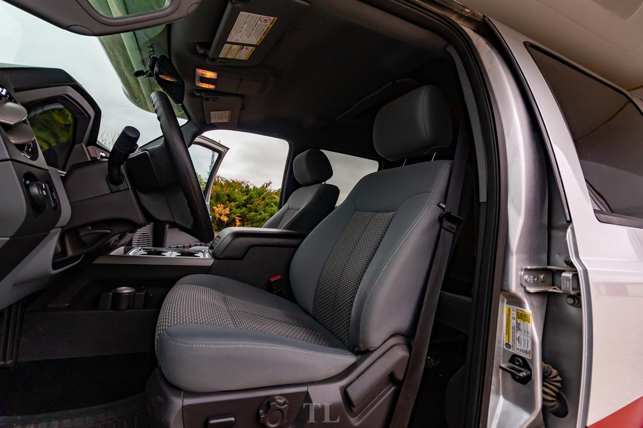 2014 Ford F-450 4x4 Crew Cab 29SD Quad Adventurer Diesel Red Deer AB