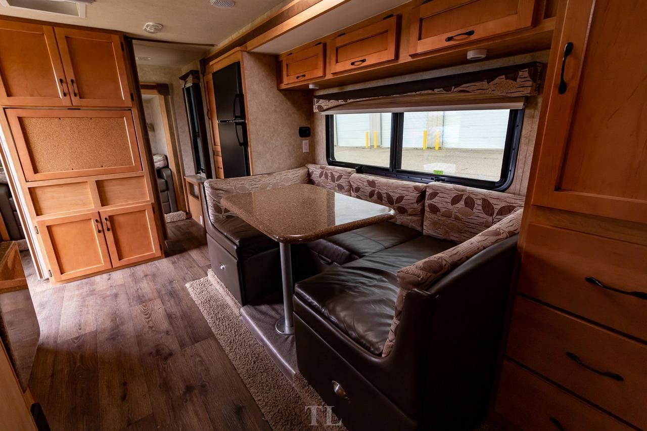 2014 Ford F-450 4x4 Crew Cab 29SD Quad Adventurer Diesel Red Deer AB