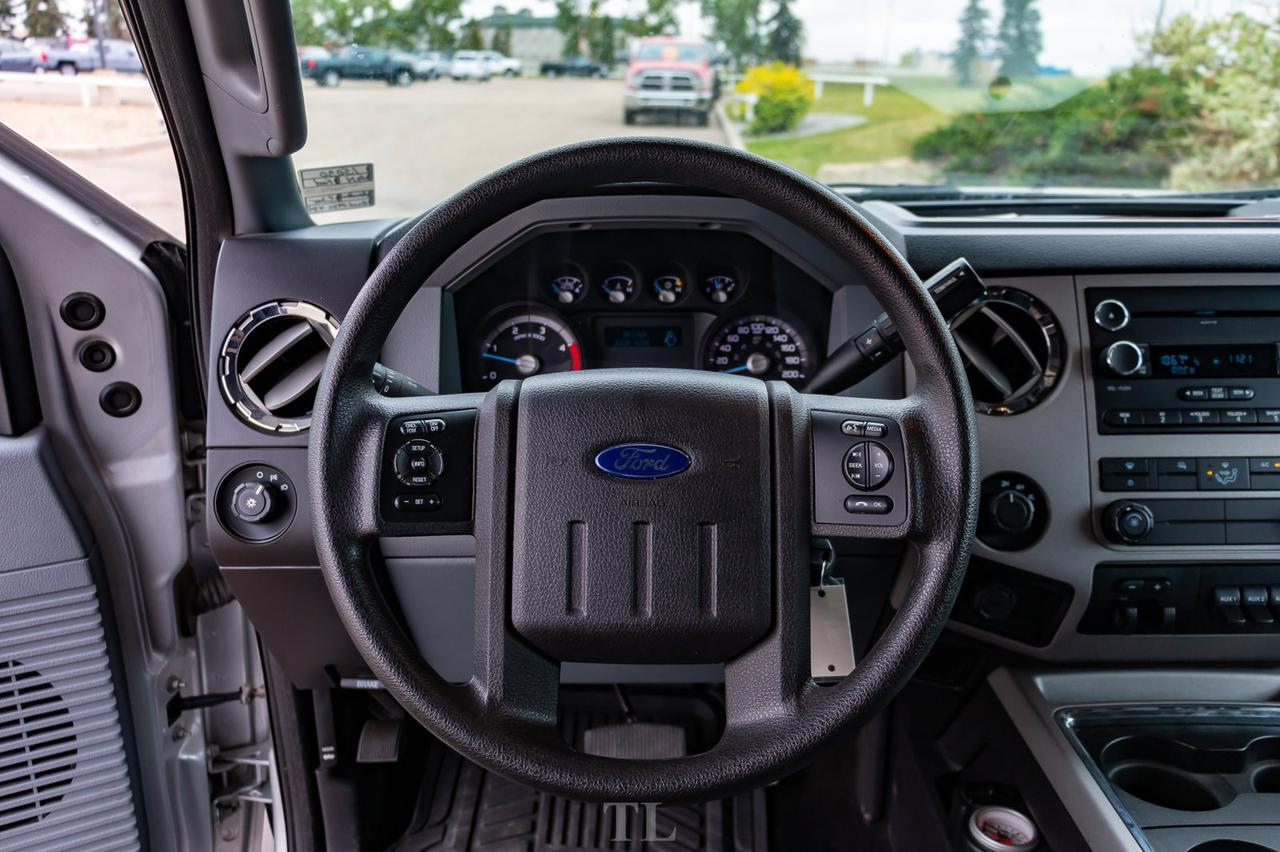 2014 Ford F-450 4x4 Crew Cab 29SD Quad Adventurer Diesel Red Deer AB