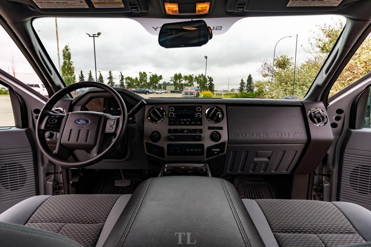 2014 Ford F-450 4x4 Crew Cab 29SD Quad Adventurer Diesel Red Deer AB