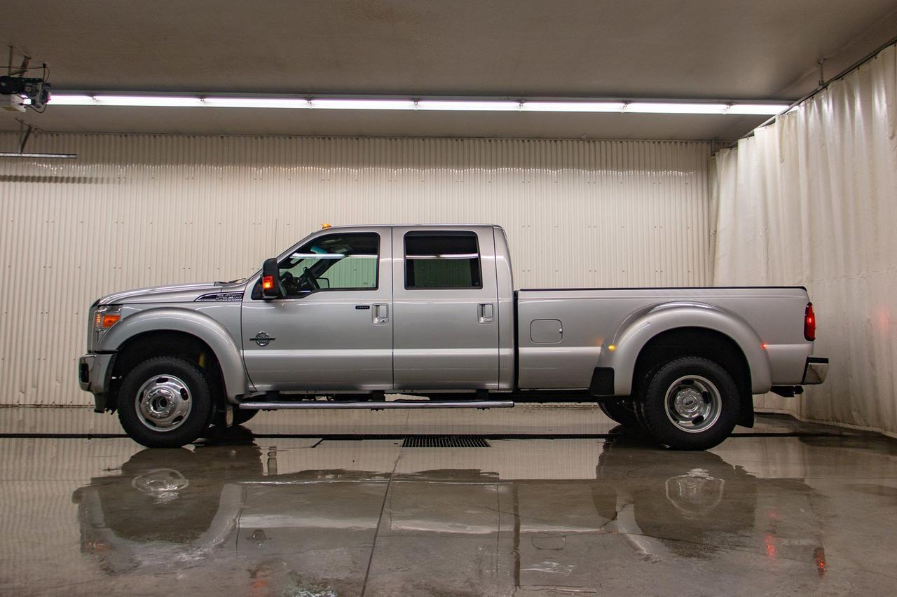 2014 Ford F-450 4x4 Crew Cab Lariat Dually Diesel Red Deer AB