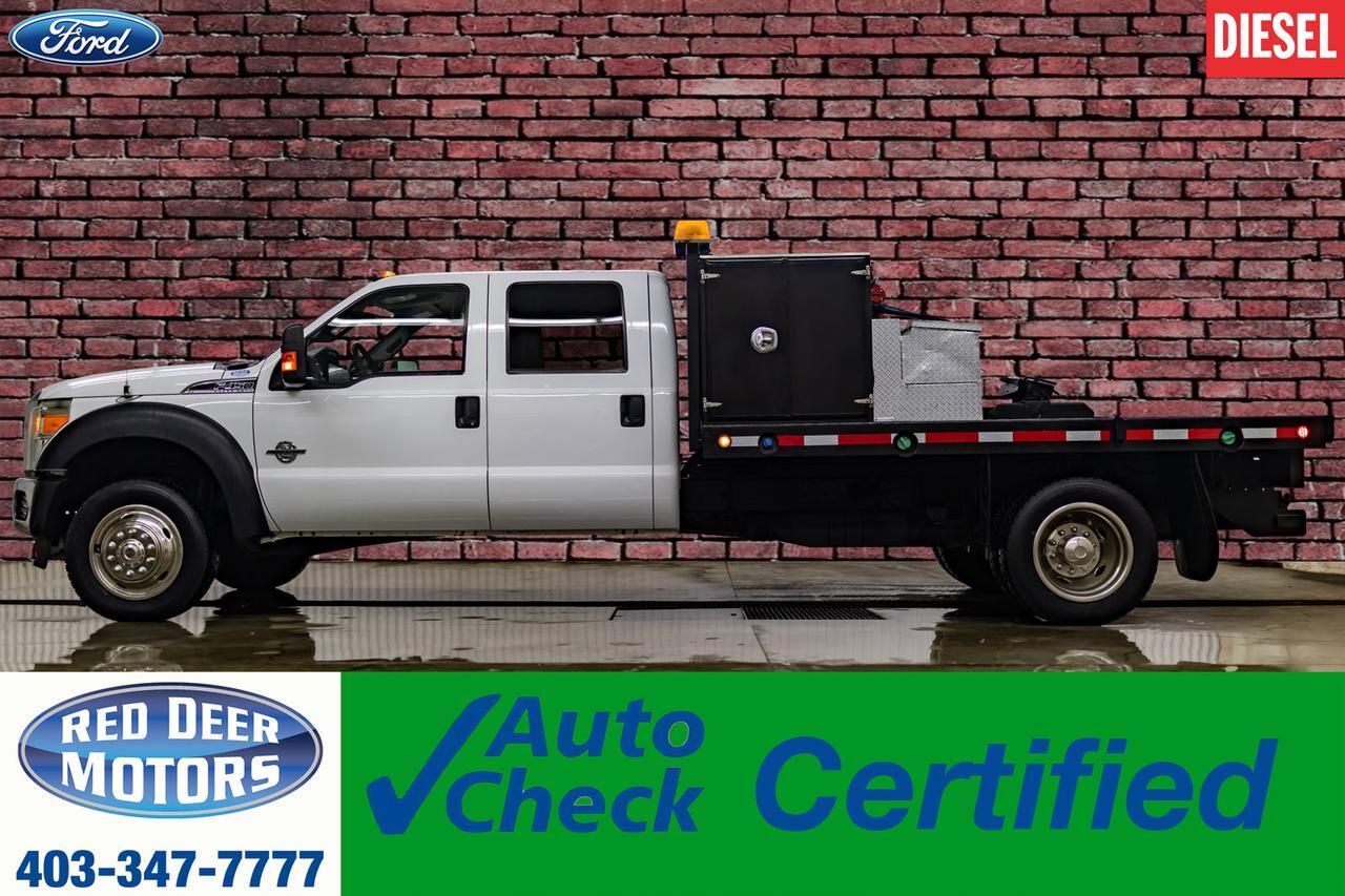 2014 Ford F-450 4x4 Crew Cab XLT Dually Deck Diesel