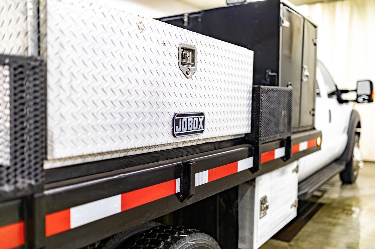 2014 Ford F-450 4x4 Crew Cab XLT Dually Deck Diesel Red Deer AB