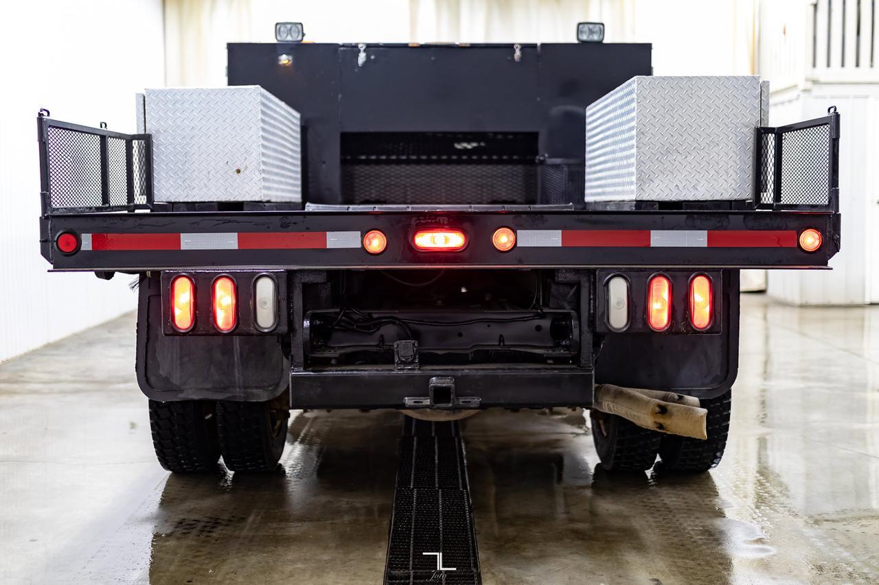 2014 Ford F-450 4x4 Crew Cab XLT Dually Deck Diesel Red Deer AB